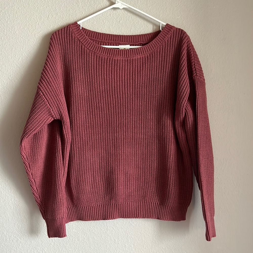 Mauve sweater